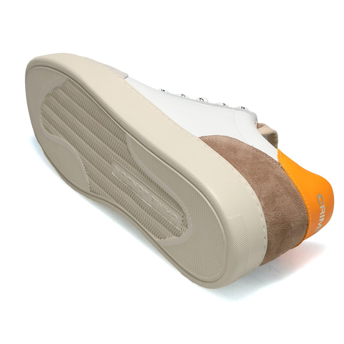 クライムロンドン メンズ スニーカー エクリプス ホワイト イタリア製 CRIME LONDON 19754pp8-10