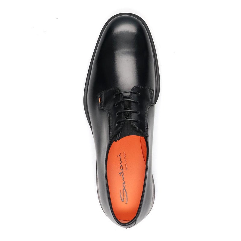 サントーニ メンズ ドレスシューズ プレーントゥダービーシューズ イタリア製 Santoni EASY 1170299321005