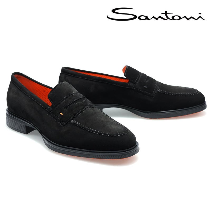 サントーニ メンズ ドレスシューズ コインローファー イタリア製 Santoni 1170299321006 EASY