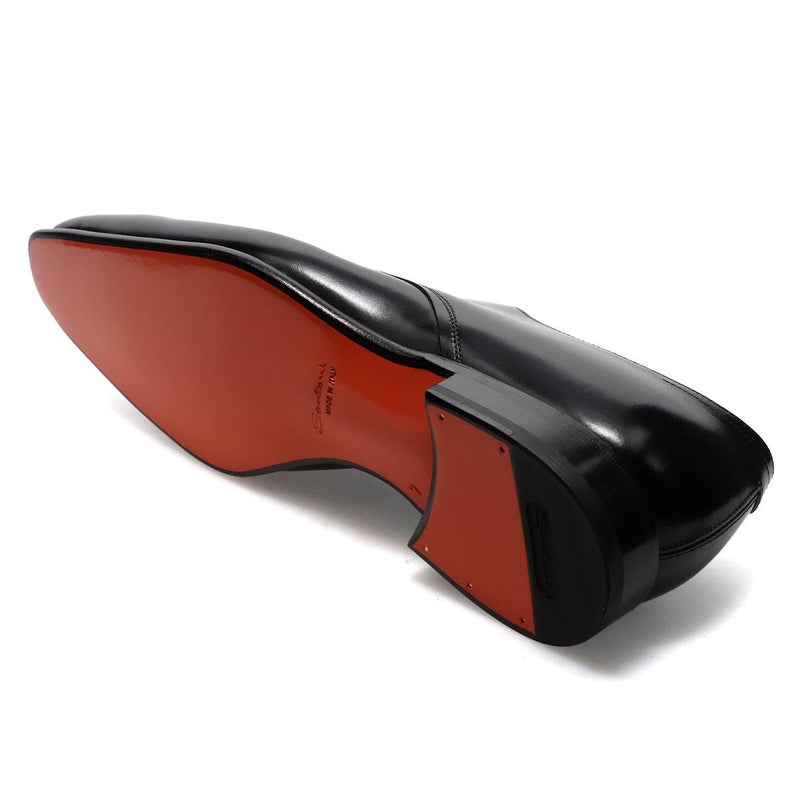 サントーニ メンズ ドレスシューズ 外羽根プレーントゥ イタリア製 Santoni 1170299321008