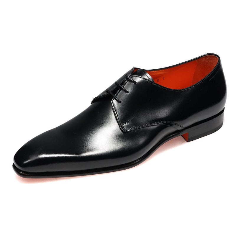 サントーニ メンズ ドレスシューズ 外羽根プレーントゥ イタリア製 Santoni 1170299321008