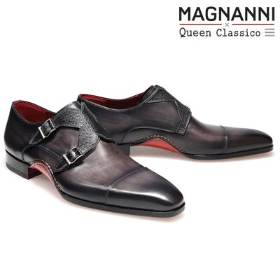 マグナーニ / MAGNANNI ダービー ダブルモンクストラップ スペイン製 