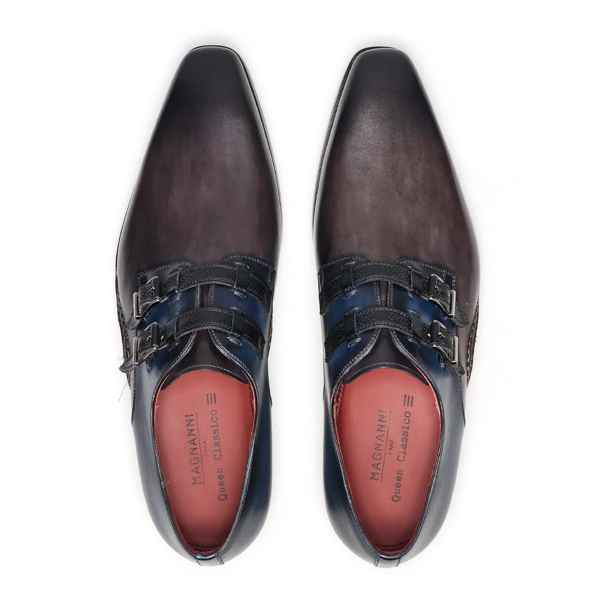 マグナーニ / MAGNANNI ダービー ダブルモンクストラップ スペイン製