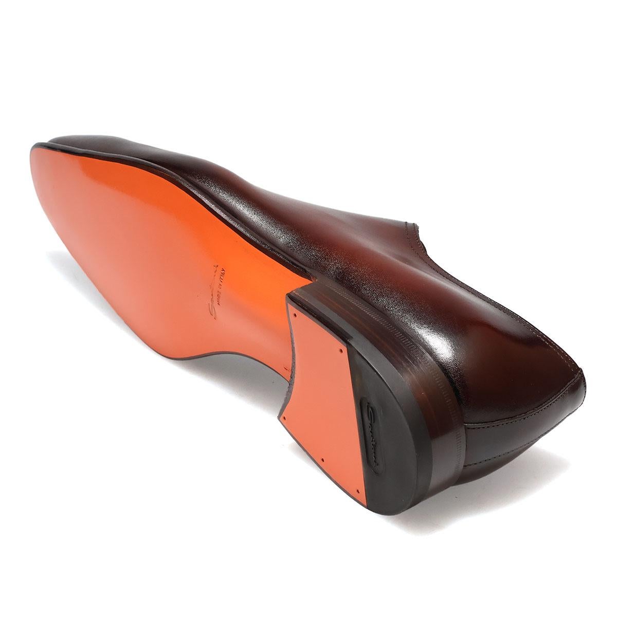 サントーニ メンズ ドレスシューズ ホールカット イタリア製 Santoni
