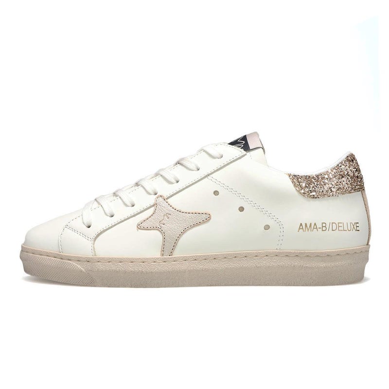 アマブランド レディース スニーカー ホワイト イタリア製 AMA BRAND ama260-4500