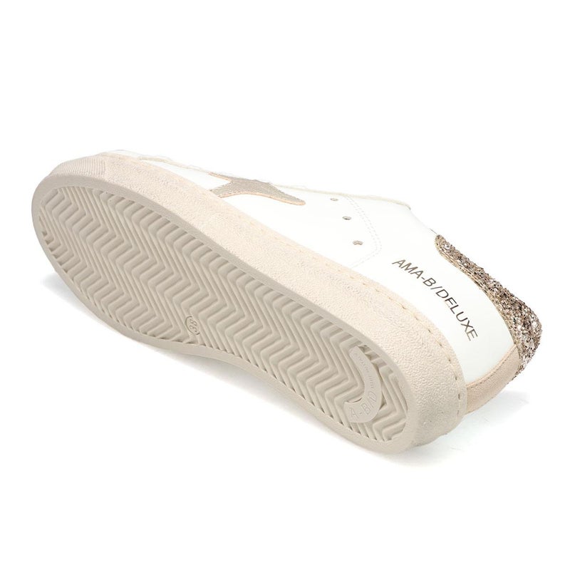 アマブランド レディース スニーカー ホワイト イタリア製 AMA BRAND ama260-4500