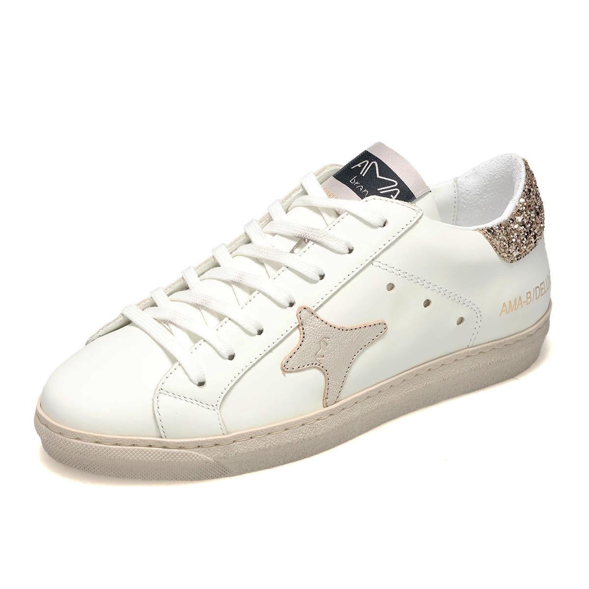 アマブランド レディース スニーカー ホワイト イタリア製 AMA BRAND ama260-4500