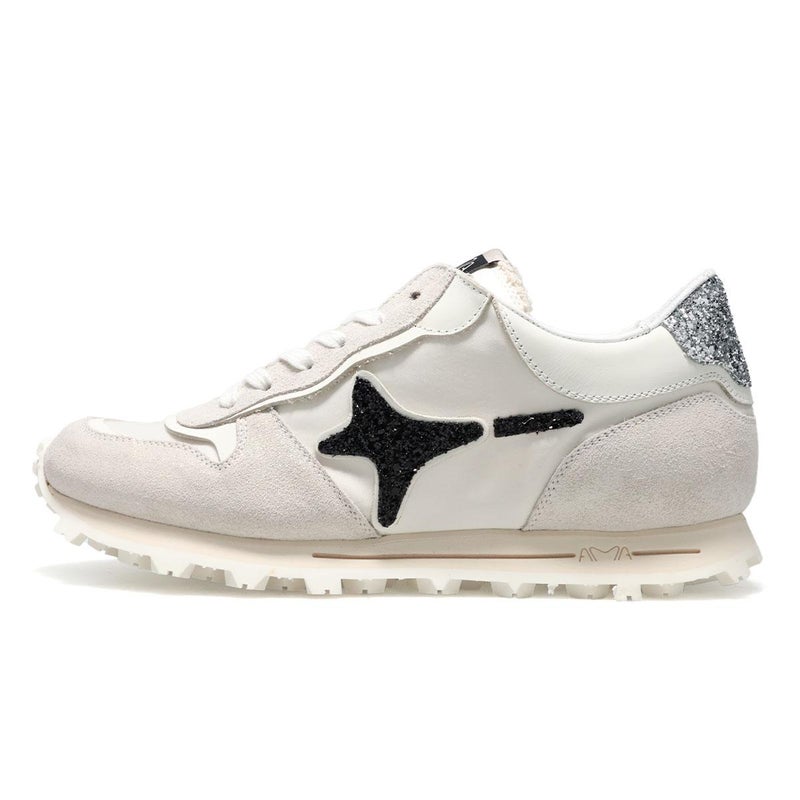 アマブランド レディース スーパーラン オフホワイト イタリア製 AMA BRAND ama260-4628