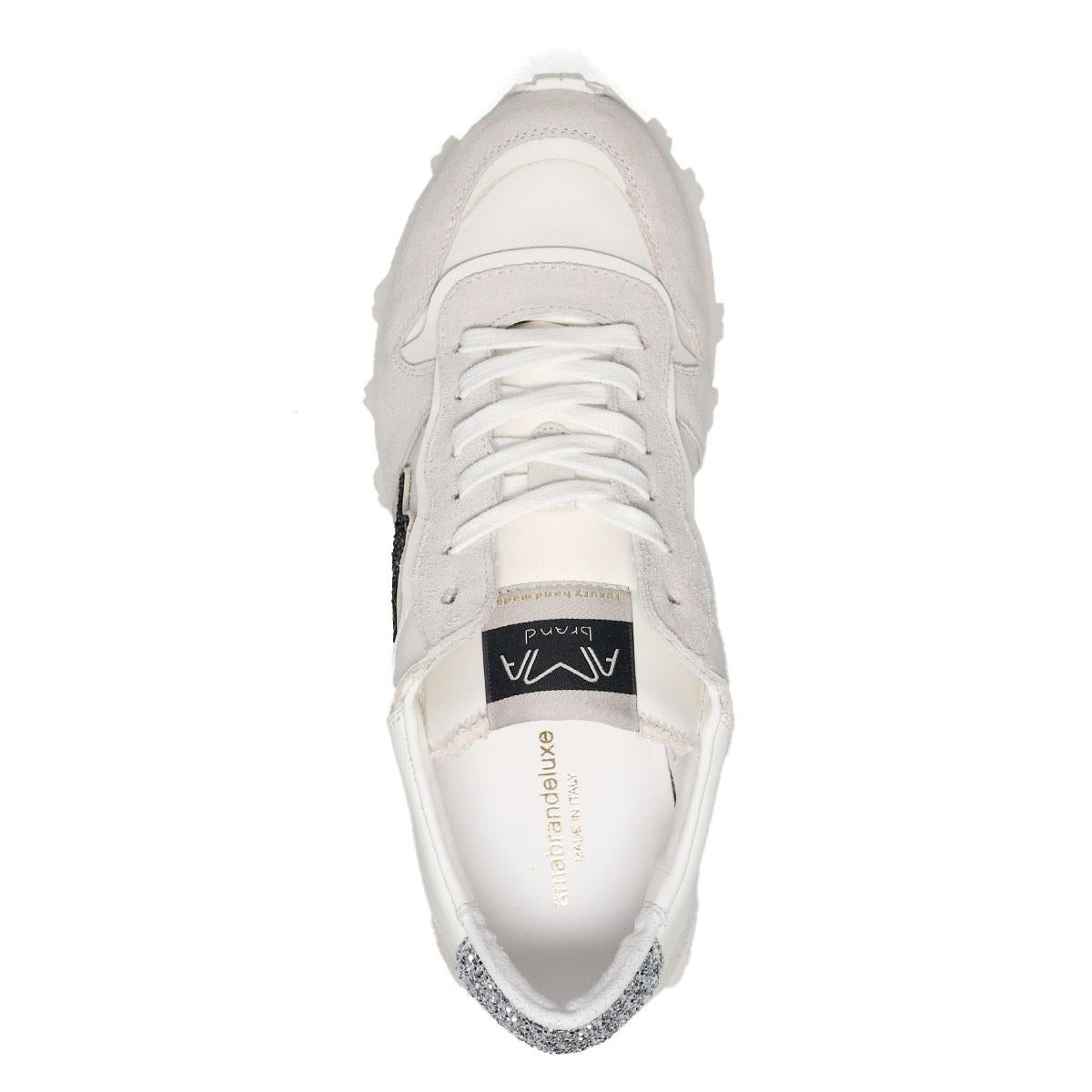 アマブランド レディース スーパーラン オフホワイト イタリア製 AMA BRAND ama260-4628