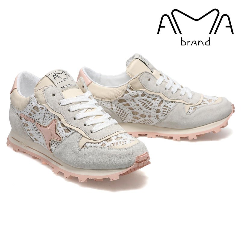 アマブランド レディース スーパーラン ライトベージュ イタリア製 AMA BRAND ama260-4630