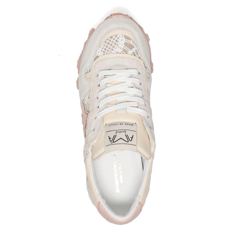 アマブランド レディース スーパーラン ライトベージュ イタリア製 AMA BRAND ama260-4630