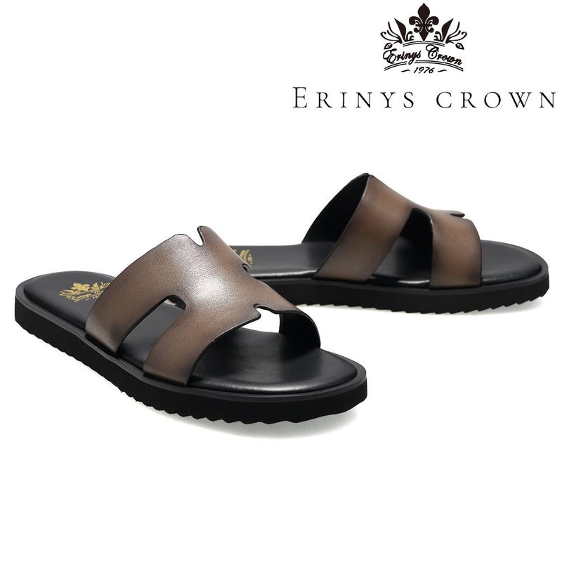 エリニュスクラウン メンズ カジュアルシューズ レザーサンダル ERINYS CROWN er-0360