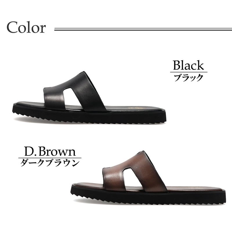 エリニュスクラウン メンズ カジュアルシューズ レザーサンダル ERINYS CROWN er-0360