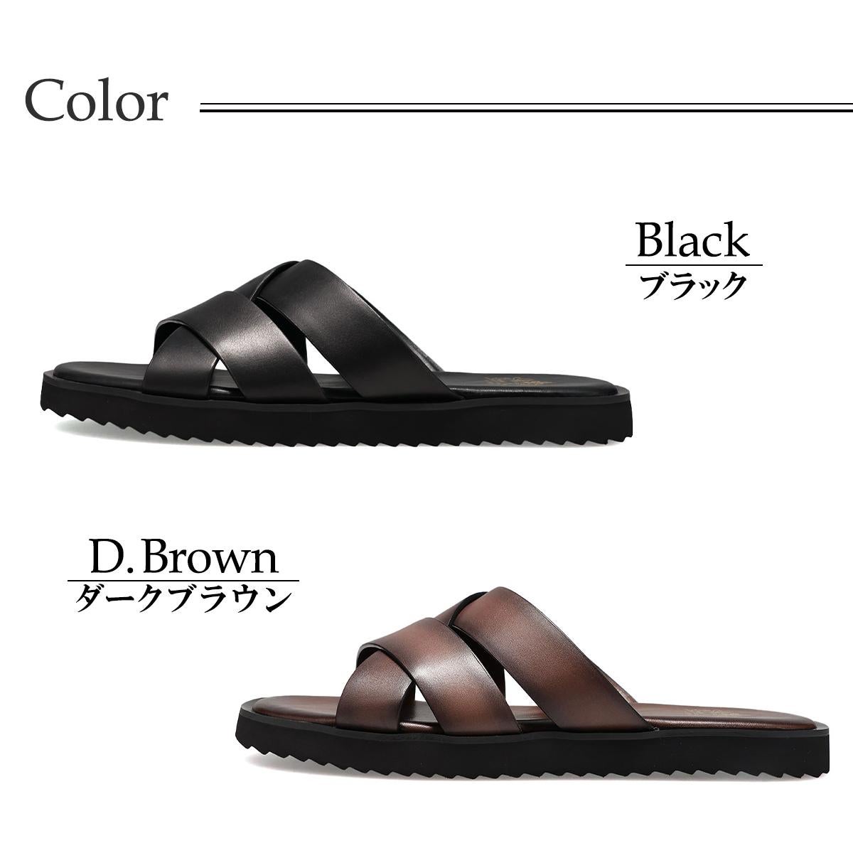 エリニュスクラウン メンズ カジュアルシューズ レザーサンダル ERINYS CROWN er-0361