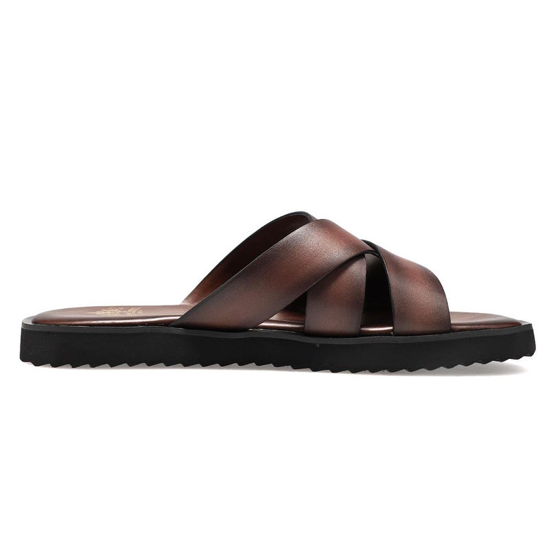 エリニュスクラウン メンズ カジュアルシューズ レザーサンダル ERINYS CROWN er-0361