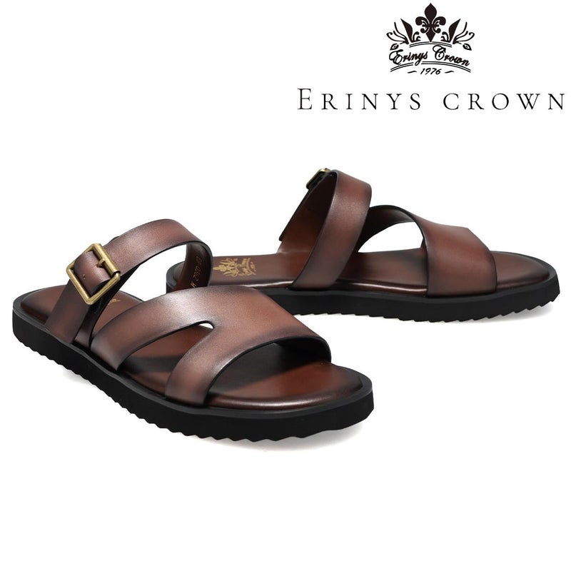 エリニュスクラウン メンズ カジュアルシューズ レザーサンダル ERINYS CROWN er-0362