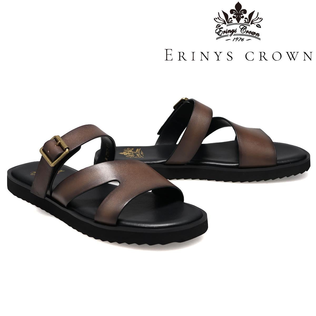 エリニュスクラウン メンズ カジュアルシューズ レザーサンダル ERINYS CROWN er-0362
