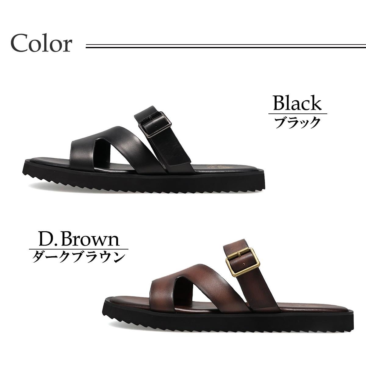 エリニュスクラウン メンズ カジュアルシューズ レザーサンダル ERINYS CROWN er-0362