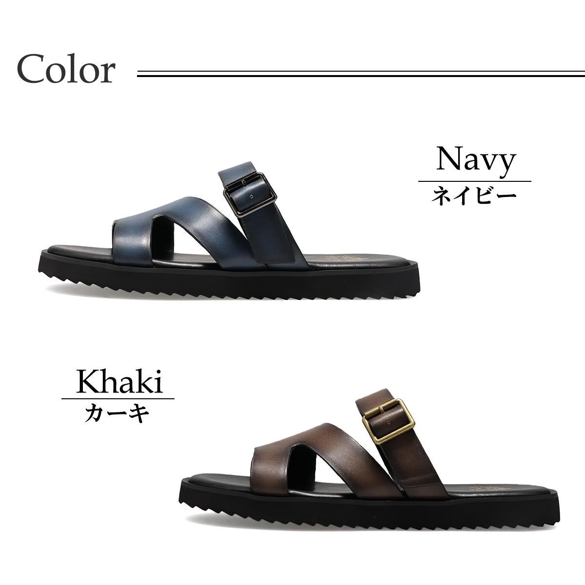 エリニュスクラウン メンズ カジュアルシューズ レザーサンダル ERINYS CROWN er-0362