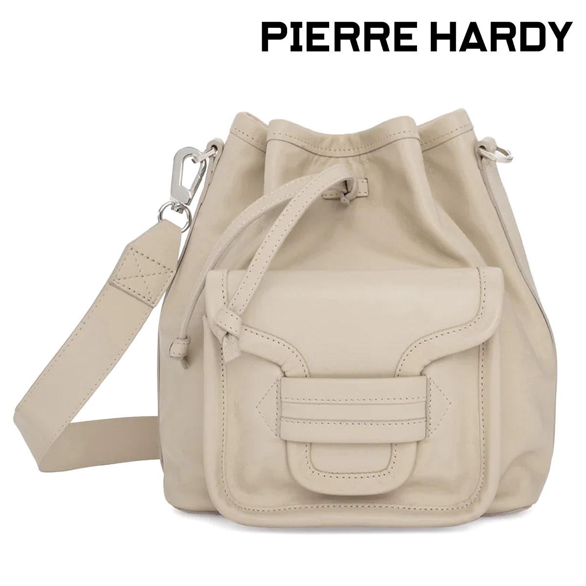 ピエールアルディ アルファデイマキシバケットバッグ オフホワイト PIERRE HARDY adv04ps26calf　