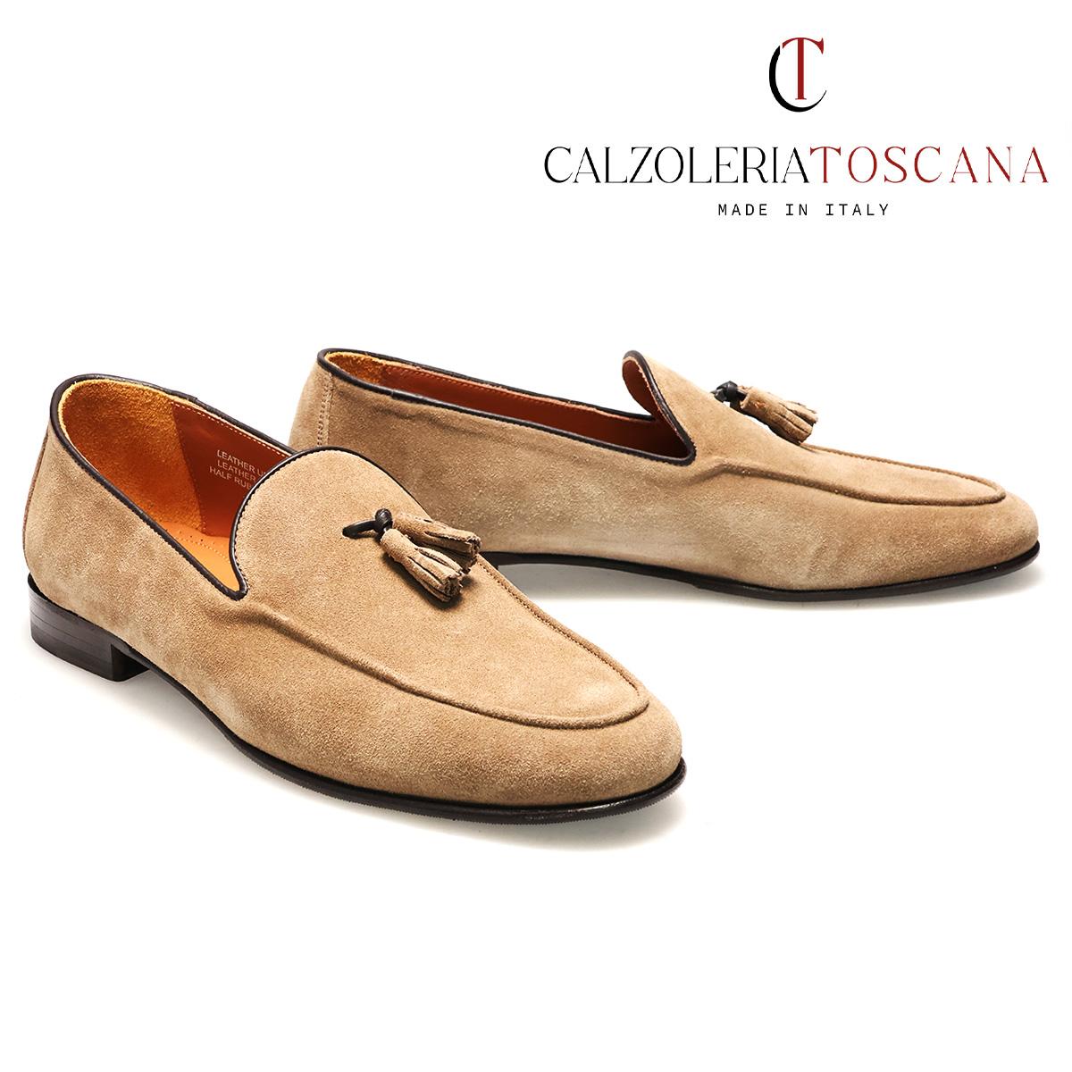 カルツォレリアトスカーナ メンズ ドレスシューズ タッセルローファー イタリア製 Calzoleria Toscana qchana