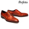 ペルフェット メンズ ドレスシューズ 内羽根ストレートチップ 日本製 Perfetto viminale