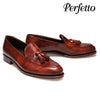  ペルフェット メンズ ドレスシューズ タッセルローファー イタリア製 Perfetto juliaaugusta