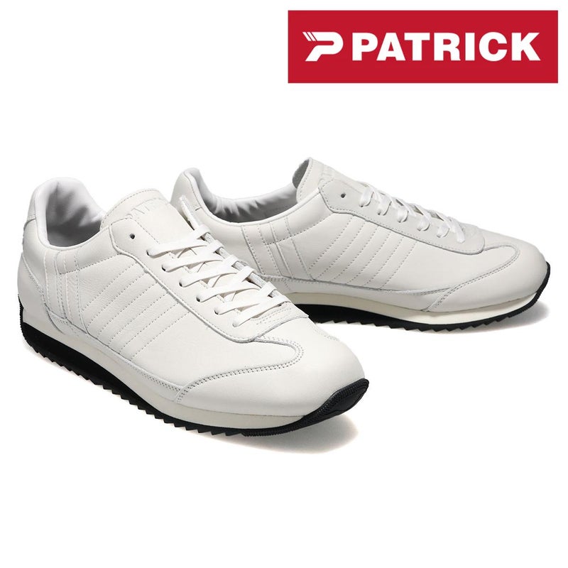 パトリック メンズ スニーカー マラレイン ホワイト 国産(日本製) PATRICK 530710　