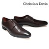 クリスチャン デイビス メンズ ドレスシューズ 外羽根ストレートチップ ブラック ダークブラウン　Christian Davis　cd4008　2