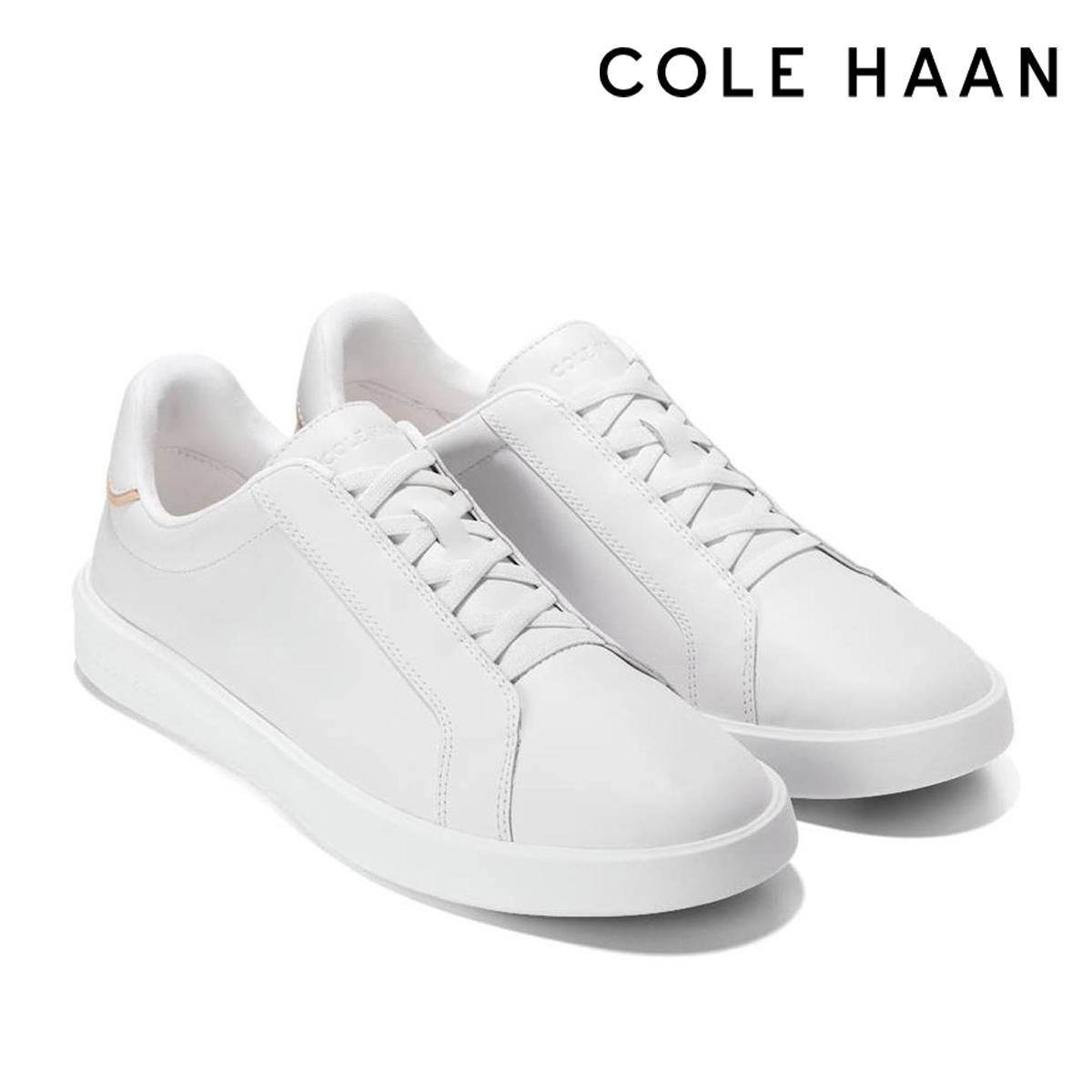 コールハーン　メンズ スニーカー グランドクロスコートデイリーLTTスリップオン ブラック　アイボリー オプティックホワイト　COLE HAAN　c4234 2
