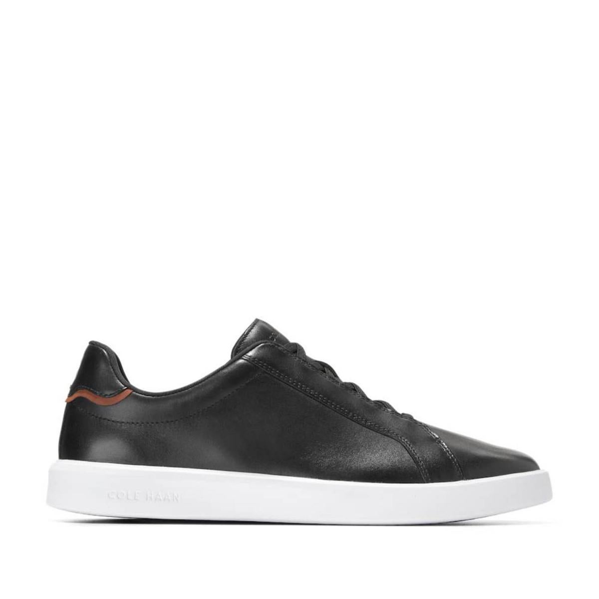 コールハーン　メンズ スニーカー グランドクロスコートデイリーLTTスリップオン ブラック　アイボリー オプティックホワイト　COLE HAAN　c4234 4
