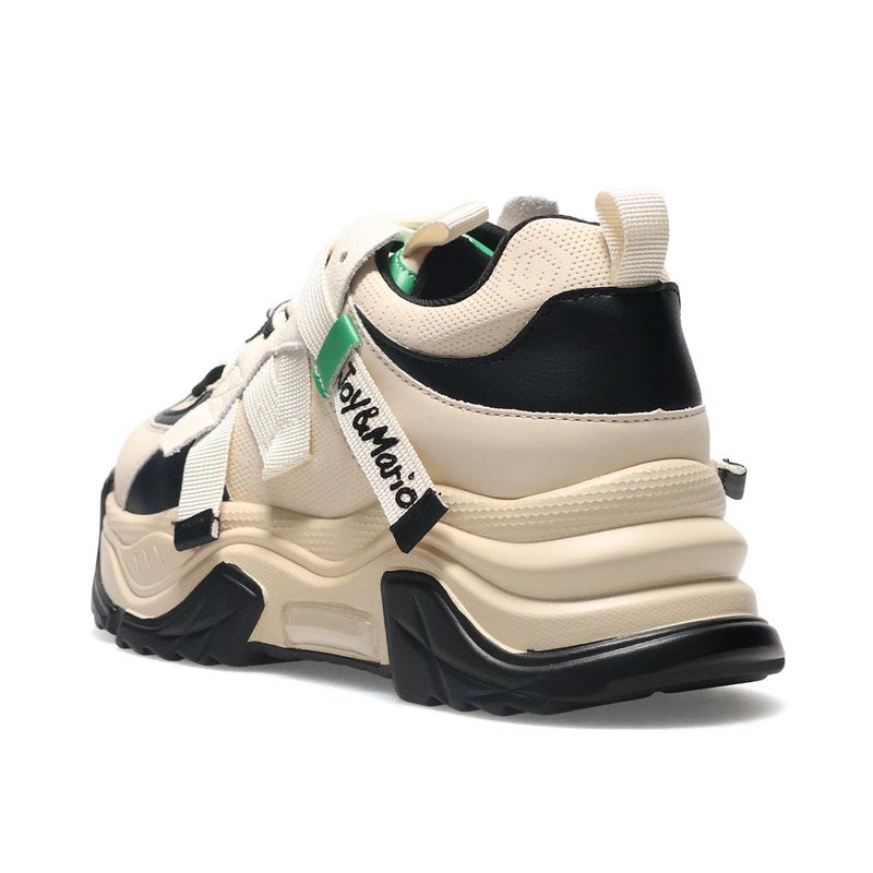 ジョイアンドマリオ レディース 厚底ダブルレースダッドスニーカー Joy & Mario 31191w 8