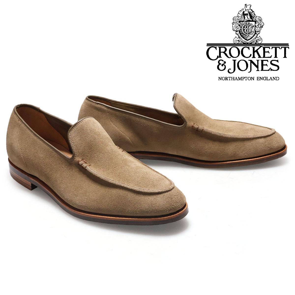 クロケット&ジョーンズ メンズ ドレスシューズ サルコム スエードローファー 英国製 Crockett&Jones 0210　3