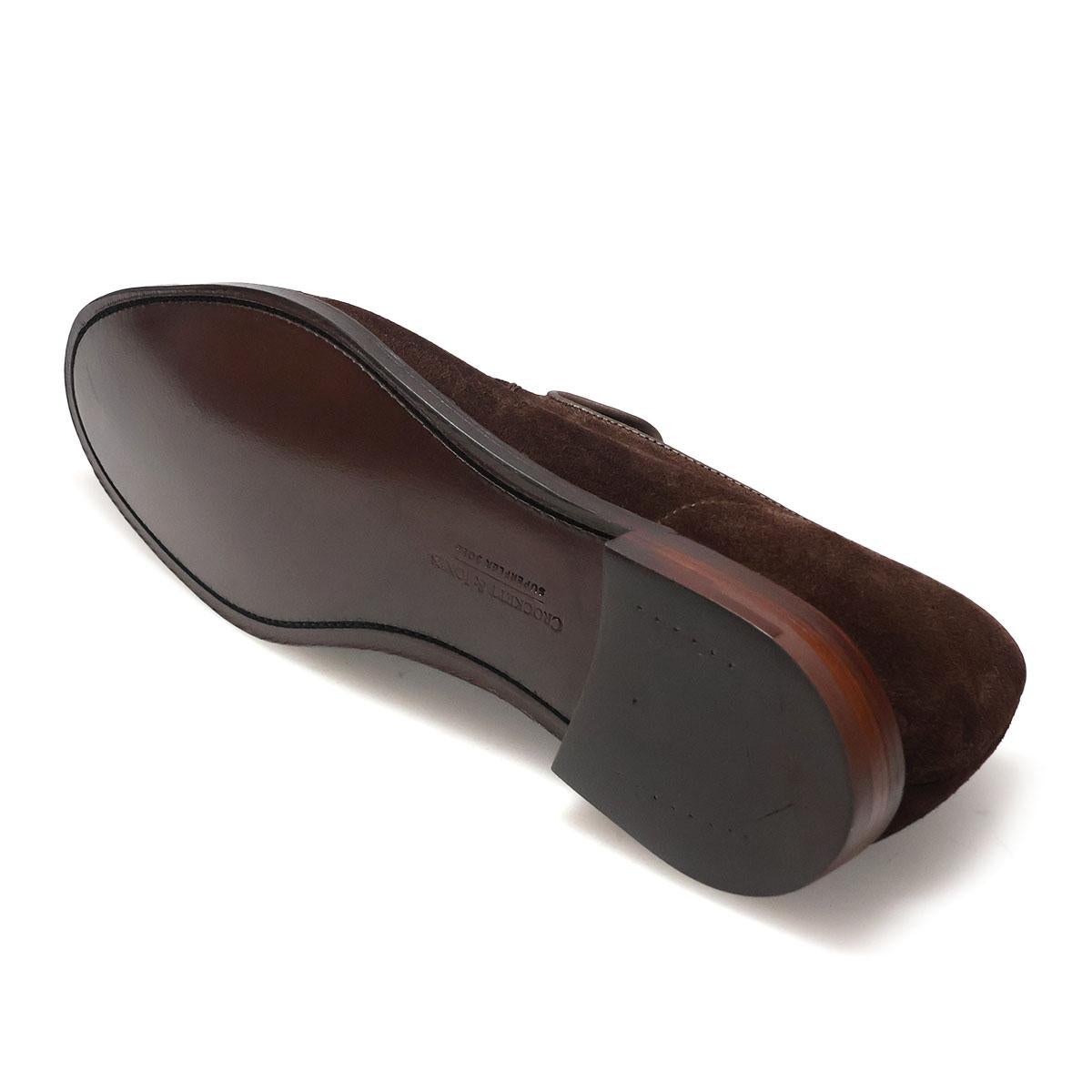 クロケット&ジョーンズ メンズ ドレスシューズ サルコム スエードローファー 英国製 Crockett&Jones 0210　8