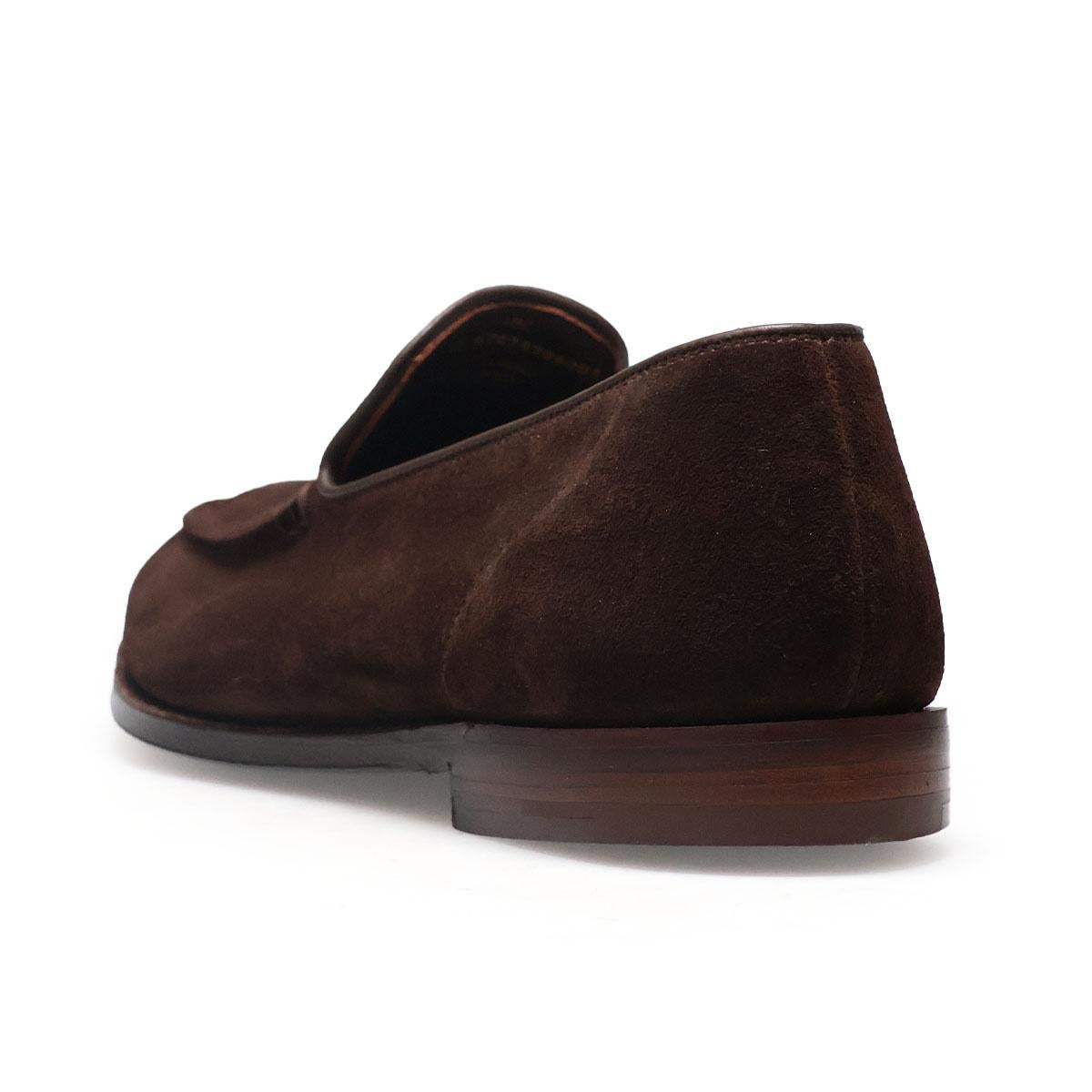 クロケット&ジョーンズ メンズ ドレスシューズ サルコム スエードローファー 英国製 Crockett&Jones 0210　9