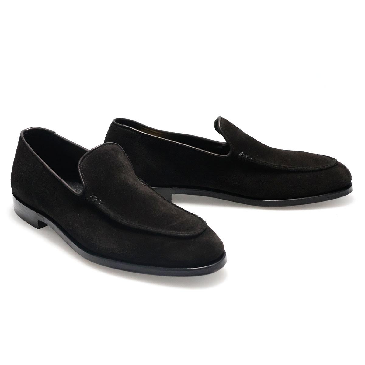 クロケット&ジョーンズ メンズ ドレスシューズ サルコム スエードローファー 英国製 Crockett&Jones 0210　19