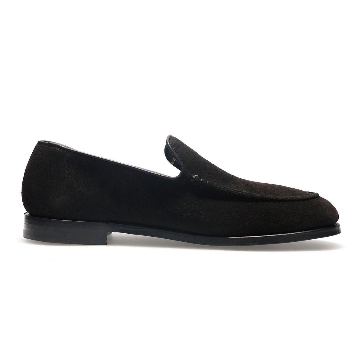 クロケット&ジョーンズ メンズ ドレスシューズ サルコム スエードローファー 英国製 Crockett&Jones 0210　21