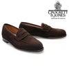 クロケット&ジョーンズ メンズ ドレスシューズ ボストン スエードローファー 英国製 Crockett&Jones 8363s　2
