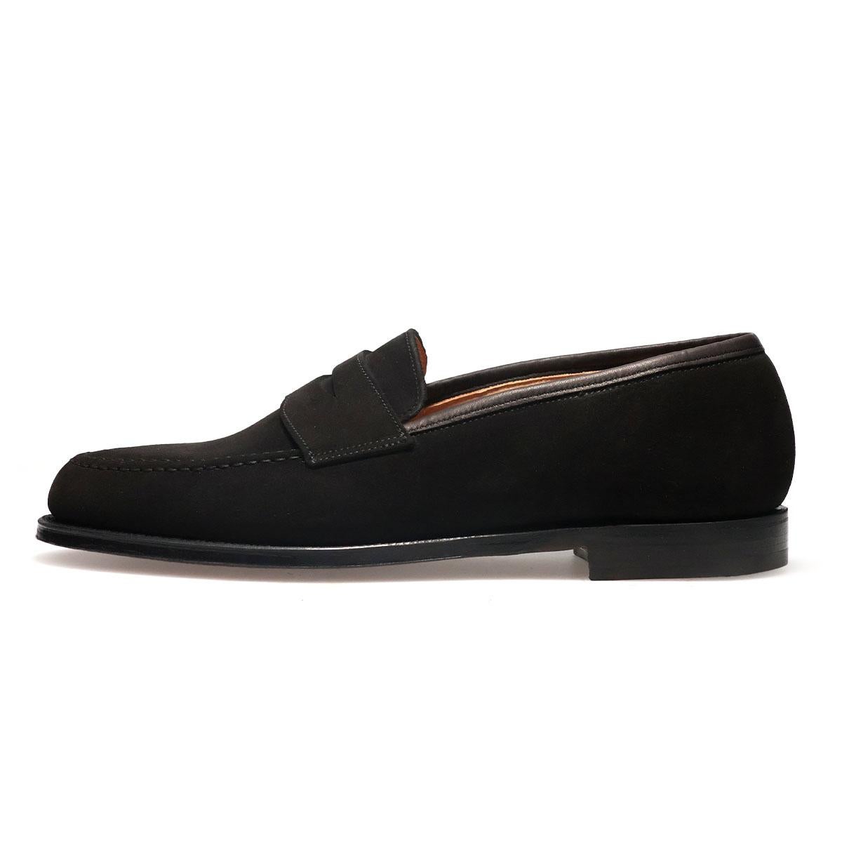 クロケット&ジョーンズ メンズ ドレスシューズ ボストン スエードローファー 英国製 Crockett&Jones 8363s　5