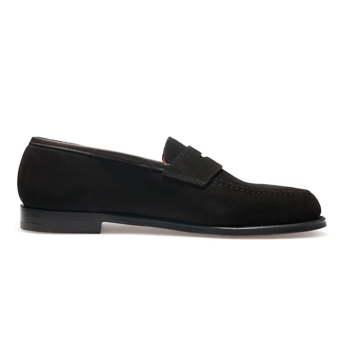 クロケット&ジョーンズ メンズ ドレスシューズ ボストン スエードローファー 英国製 Crockett&Jones 8363s　6