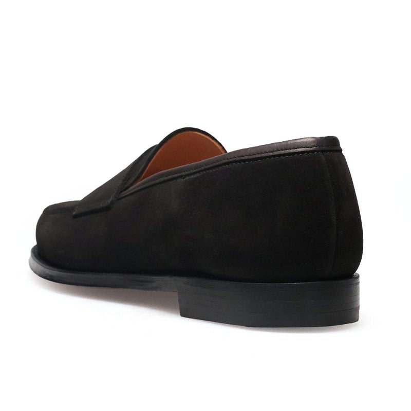 クロケット&ジョーンズ メンズ ドレスシューズ ボストン スエードローファー 英国製 Crockett&Jones 8363s　8