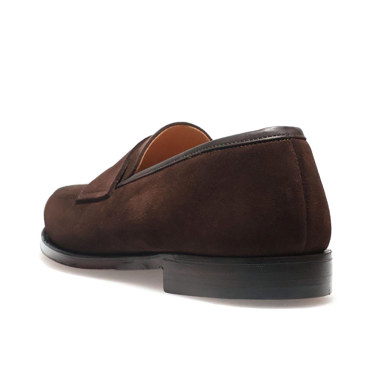 クロケット&ジョーンズ メンズ ドレスシューズ ボストン スエードローファー 英国製 Crockett&Jones 8363s　15