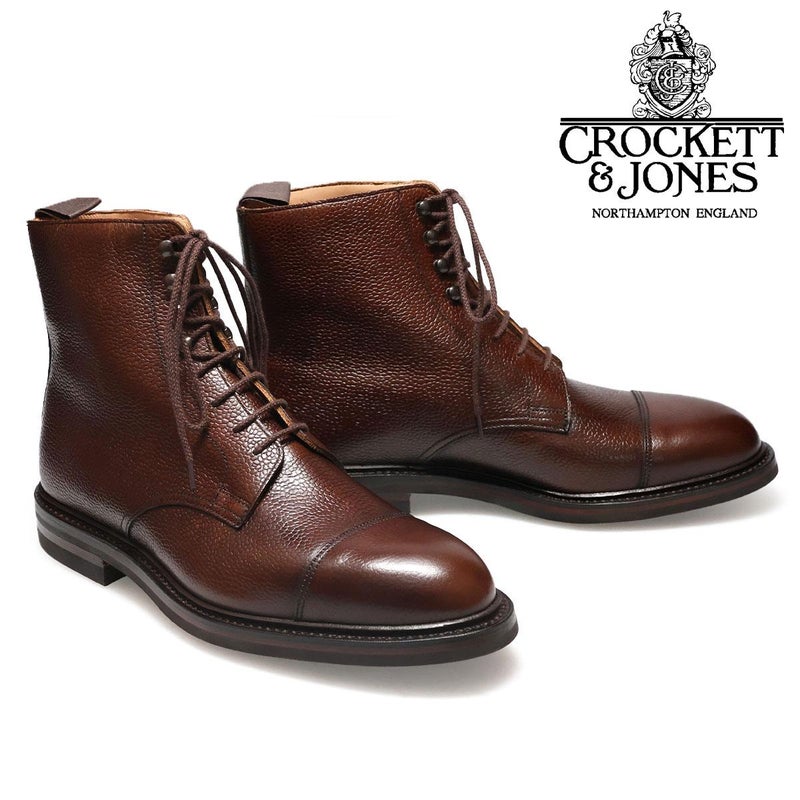 クロケット&ジョーンズ メンズ ドレスシューズ コニストン レースアップブーツ 英国製 Crockett&Jones 8637　
