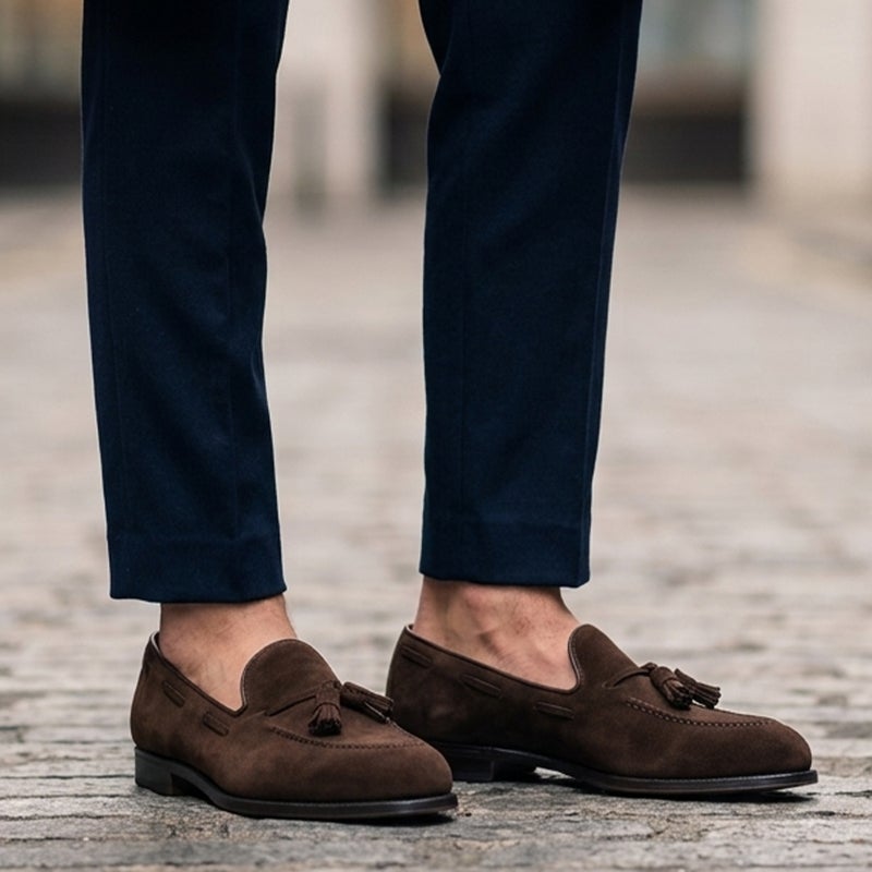 クロケット&ジョーンズ メンズ ドレスシューズ 9376s キャベンディッシュ タッセルローファー 英国製 Crockett&Jones　17