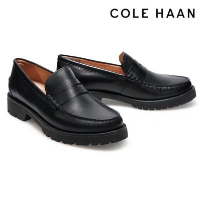 コールハーン レディース トリーナラグローファー ブラック COLE HAAN 