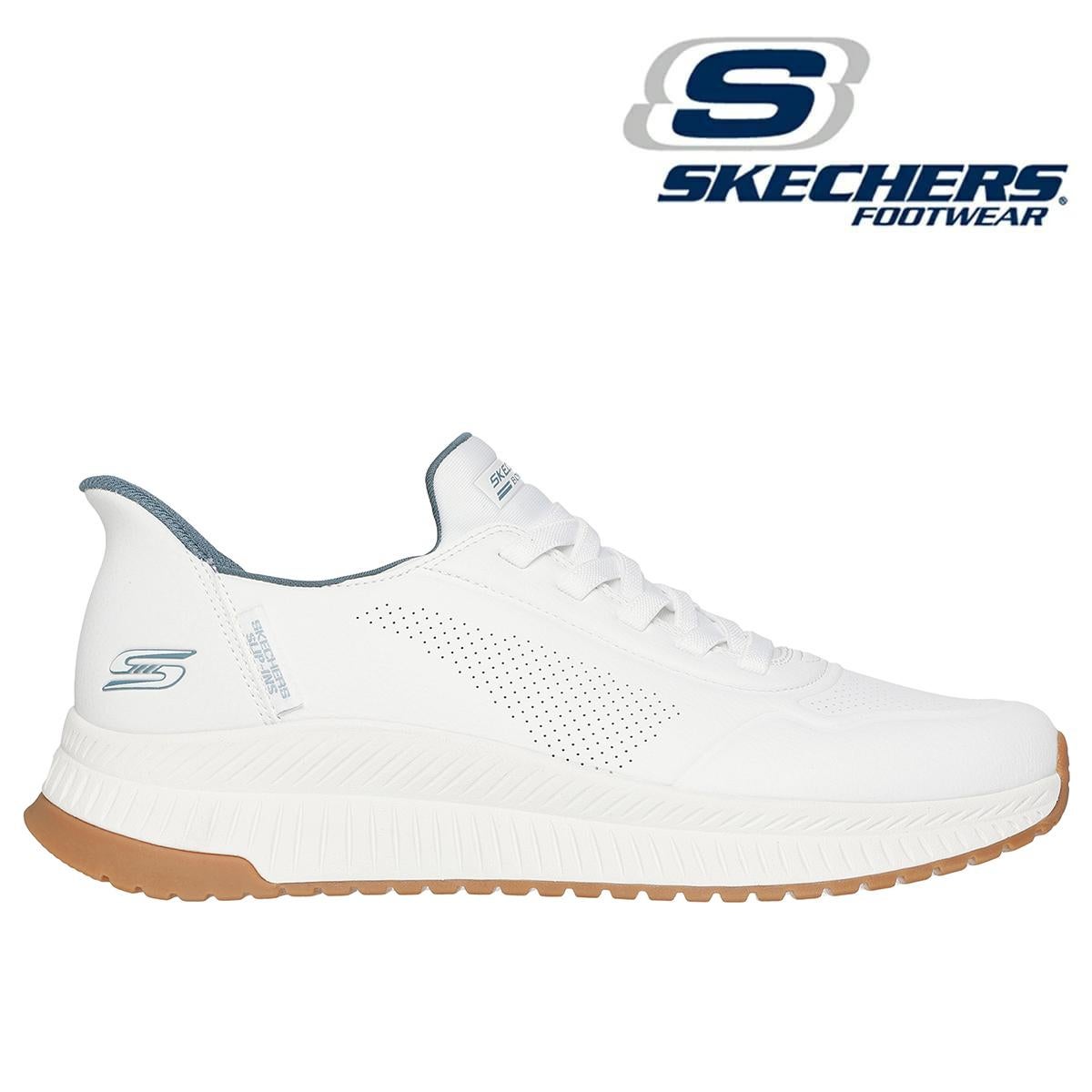 スケッチャーズ メンズ スニーカー ボブススクワッド4ダイレクトステップ ブラック ネイビー ホワイト SKECHERS 118424 3