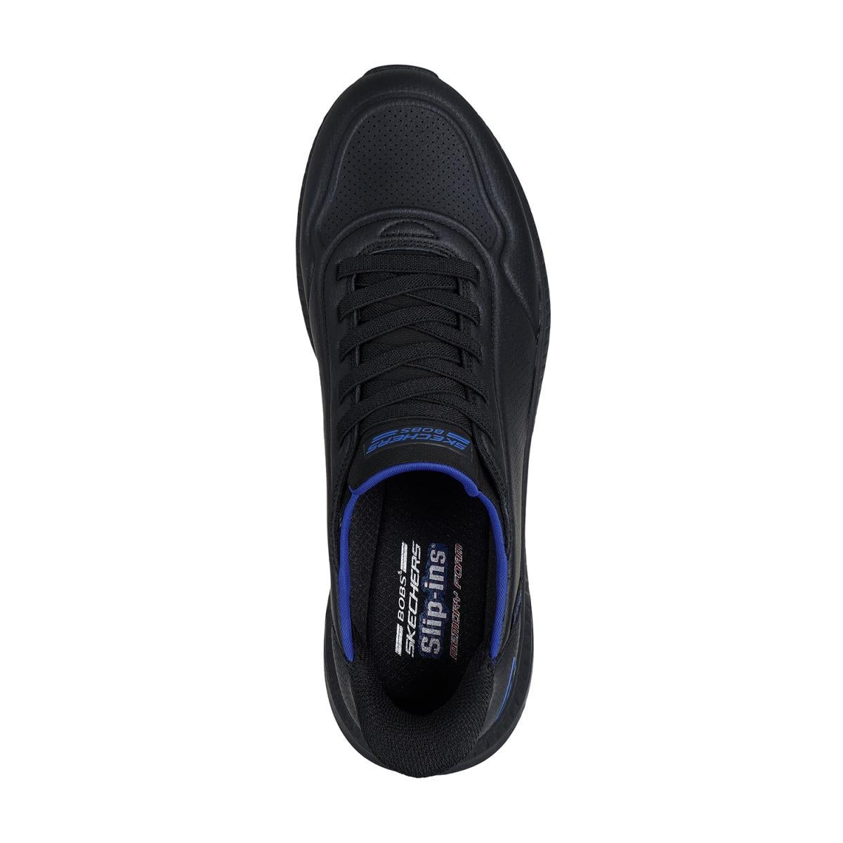 スケッチャーズ メンズ スニーカー ボブススクワッド4ダイレクトステップ ブラック ネイビー ホワイト SKECHERS 118424 7