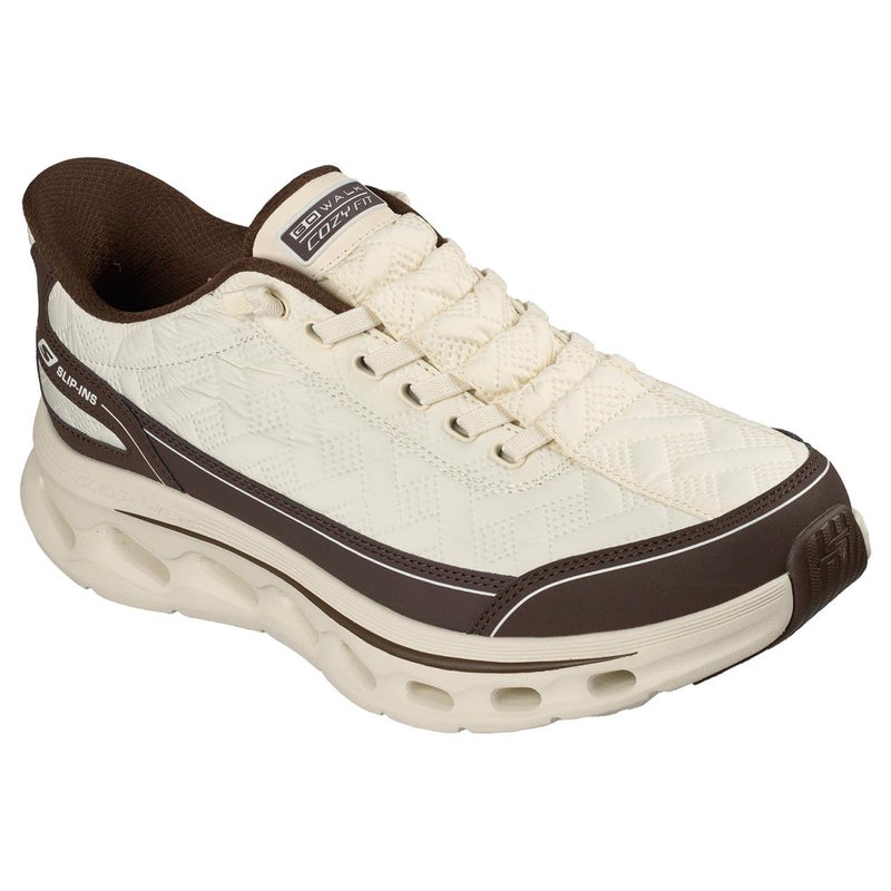 スケッチャーズ メンズ スニーカー ゴーウォークグライドステップ2.0 ブラック レッド ベージュ SKECHERS 217035 11