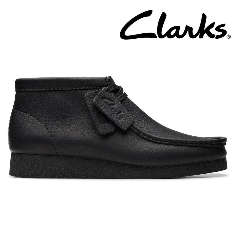 クラークス メンズ カジュアルシューズ ワラビーエヴォブーツ ブラック Clarks 26179710　1