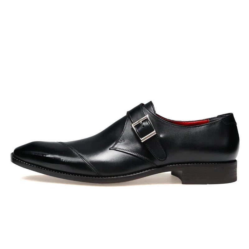 クインクラシコ メンズ ドレスシューズ シングルモンク 日本製 QueenClassico 31003s　5